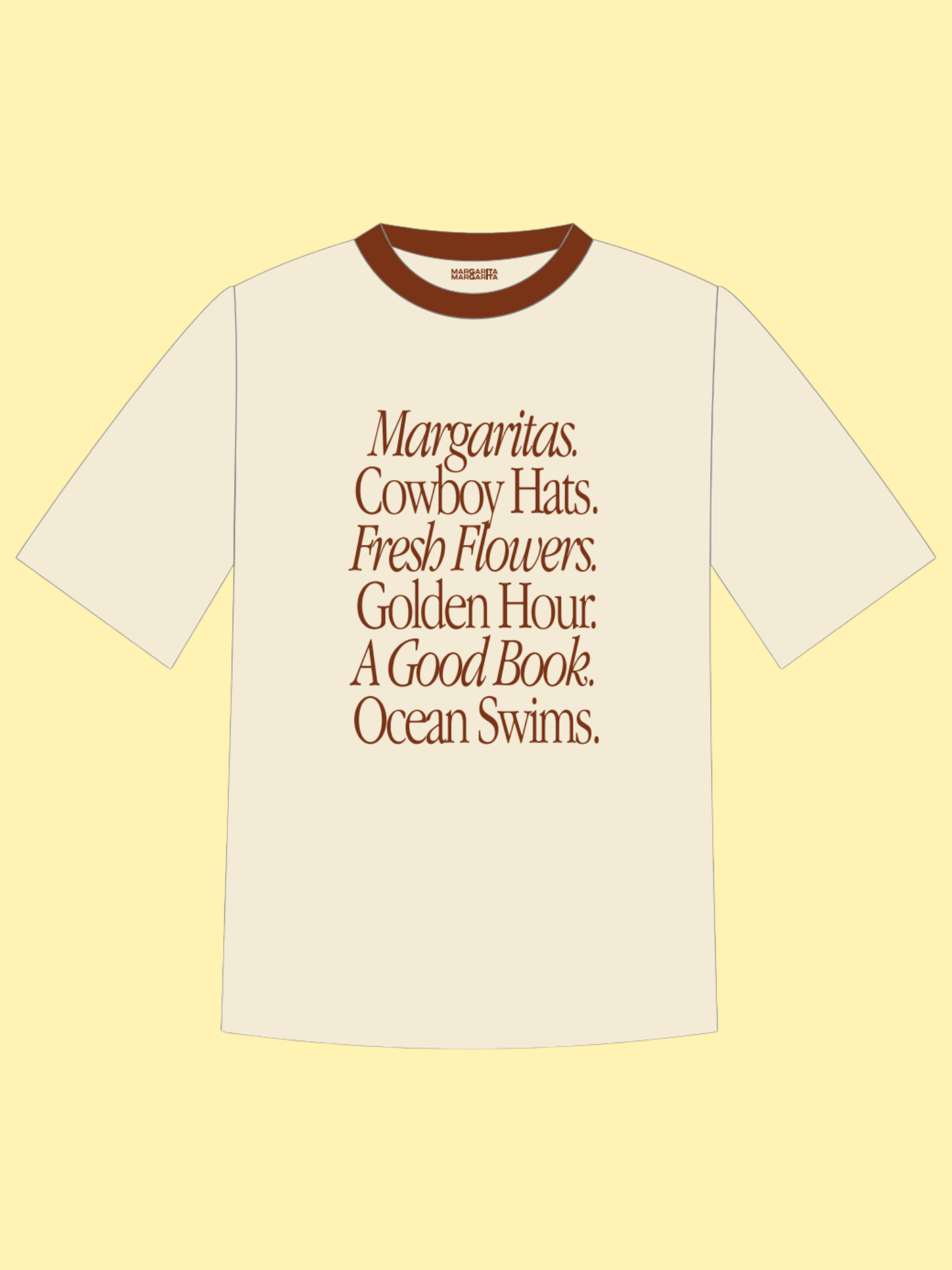 Margaritas & Cowboy Hats Tee