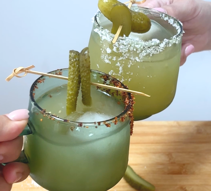 Spicy Pickle Margarita