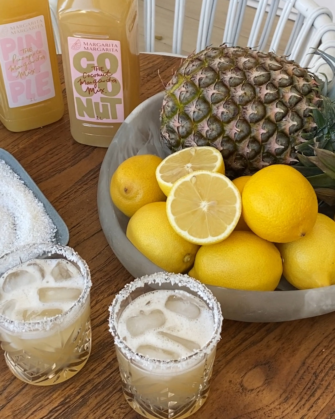 Recipe: Pineapple & Coconut Margarita🍍🥥