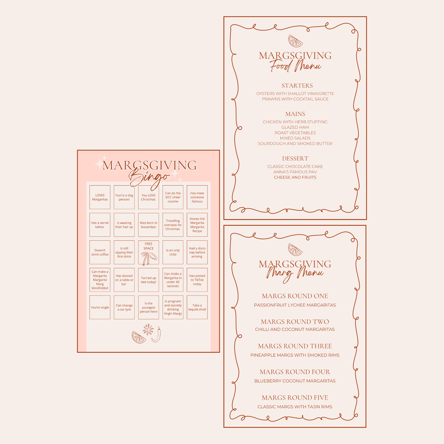 FREE Margsgiving Templates