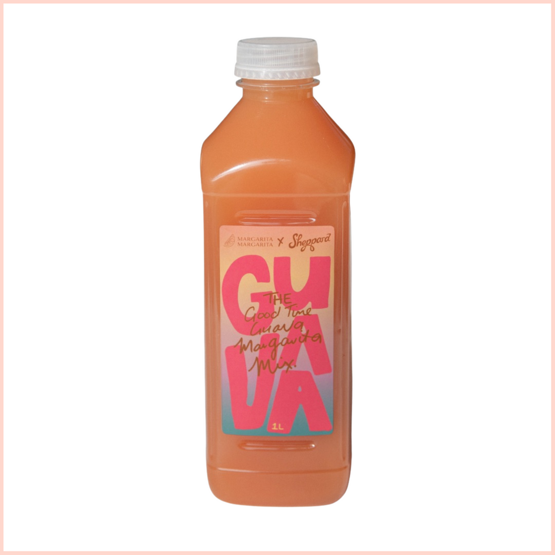The Good Time Guava Margarita Mix 1L