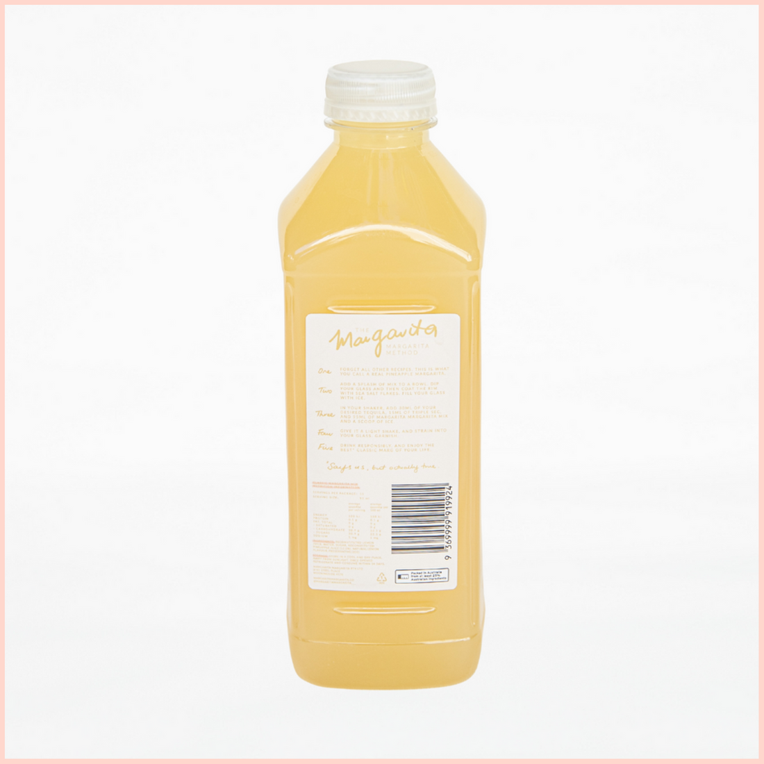 The Pineapple Margarita Mix 1L