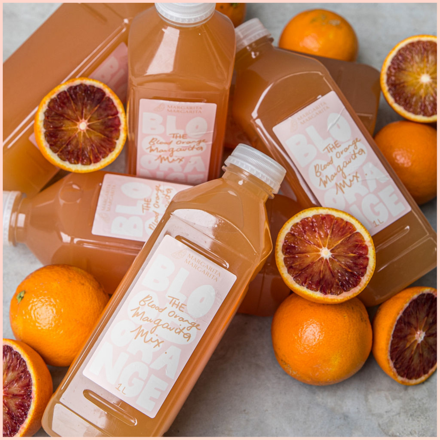 The Blood Orange Margarita Mix 1L